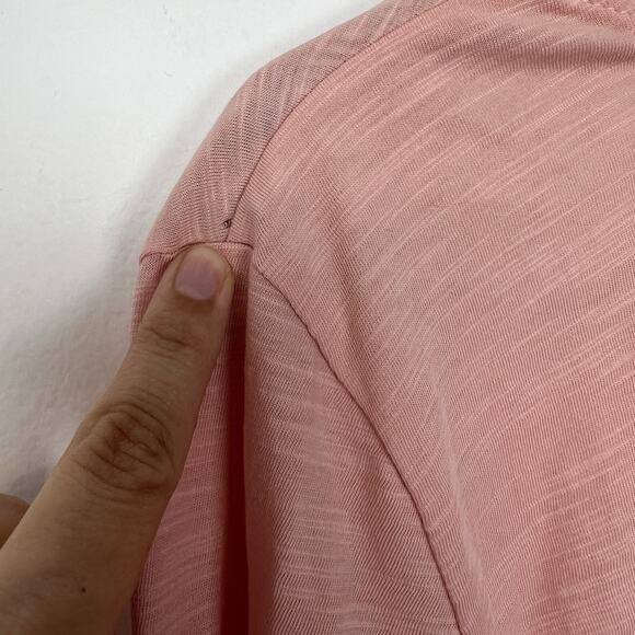 Garnet Hill Women's Small Long Sleeve Crew Neck Top 100% Organic Pima Cotton Tee - Picture 10 of 10